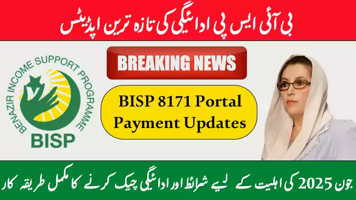 BISP 8171 Portal Payment